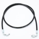 شیلنگ قفل به قفل پشت کابین نیسان 375-FH12 1/2 متر دو سر خم کوتاه سایز 8